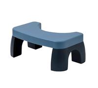 WLH Alexanders Tabourets Marchepied de Toilette for Position accroupie antidérapant en polypropylène avec marchepied Ergonomique Portable for Salle de Bain, Bureau, Maison, hôtel Tabouret Haut(Blauw)