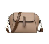 WLight Sac à bandoulière tendance et polyvalent en cuir souple pour enfants, kaki, Taille unique
