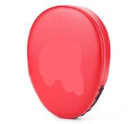 WLIHDB Cible De Main De Boxe Lot de 2 Mitaines Frappe en Cuir PU, résistantes à l'usure, for la Boxe et Le Kickboxing pour La Boxe, Le Taekwondo(Red)