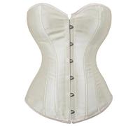 WLIHDB Corset Corsets à lacets for femmes, bustiers en satin, style décontracté, vintage, overbuste, for mariée, costume de fête, grande taille Pour SoiréE Cosplay D'Halloween(Color 5,4XL)