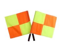 WLIHDB Drapeau De L'Arbitre De Football 4Pcs Football Training Flags Anti-Slip Soccer Competition Waterproof Match pour Les Matchs