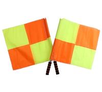 WLIHDB Drapeau De L'Arbitre De Football 4Pcs Soccer Competition Flags Anti-Slip Match Waterproof Football Referee Equipment pour Les Matchs