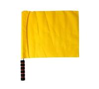 WLIHDB Drapeau De L'Arbitre De Football 5pcs Referee Flag Multi-Color with Sponges Handle Linesman Flags Waterproof Issuing Football Supplies pour Les Matchs(Color7)