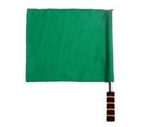 WLIHDB Drapeau De L'Arbitre De Football 5pcs Referee Flags - Waterproof Assistant Linesman with Anti-Slip Grip for Football/Rugby/Sports Match pour Les Matchs(Green)