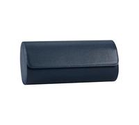 WLIHDB éTui à Montre Enroulable Lot de 2 boîtes rangement for montres à 1/2/3 emplacements, portables, vintage, en cuir Pour Montres-Bracelets Et Montres ConnectéEs(Size 3)