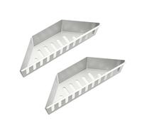 WLIHDB Paniers à Charbon Grand Panier à Charbon de Bois aluminisé, Support Carburant for Barbecue, paniers, Accessoires for barbecues pour Les Grillades Au Charbon(2pcs)