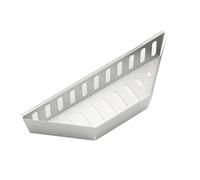 WLIHDB Paniers à Charbon Panier en Aluminium galvanisé, grilles à Charbon de Bois, briquettes, Support Carburant, 1 pièce/2 pièces pour Les Grillades Au Charbon