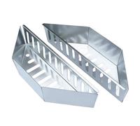 WLIHDB Paniers à Charbon Porte-briquettes de Charbon Bois résistant à la Chaleur, 2 pièces, Accessoires grillades for Barbecue en Plein air, Supports sûrs pour Les Grillades Au Charbon