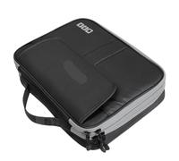 WLIHDB Sac Organisateur De CâBles Sac de Rangement Double Couche for Accessoires électroniques Voyage, Grande capacité, étui Transport for Gadgets, adapté aux câbles pour CâBles(Black)