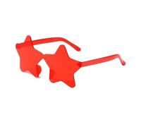 WLIHDB Verres De FêTe Lot de 20 lunettes de soleil sans bordure en forme d'étoile à cinq branches, couleur bonbon, style hip-hop for l'extérieur Pour FêTe(Color 1)