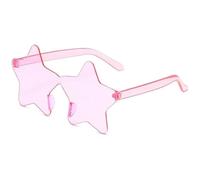 WLIHDB Verres De FêTe Lot de 20 lunettes de soleil sans monture personnalisées, colorées, en forme de boule, couleur bonbon, une seule pièce Pour FêTe(Pink)