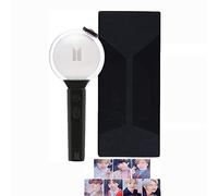 Wlijun BTS Army Bomb Lightstick Ver 4 Official Map of The Soul 7 Special Edition - Personnalisez la couleur grâce à l'application de connexion Bluetooth pour concert et lumière (y compris 7 cartes)