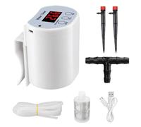 Wlikmjg Arrosage Automatique pour,Système D'Arrosage Automatique Intérieur - Système d'Arrosage avec Minuterie Sécurité Intelligente Anti-Coupure pour Serre Balcon Jardin