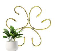 Wlikmjg Monstera Support pour feuilles de plantes | Support de tige | Grille décorative en métal avec support de serrage | Supports pour une croissance saine des plantes