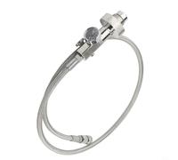 Wlinfetity 4500PSI Adaptateur de Station de Remplissage de Plongée Haute Pression Avec Tuyau Pour Valve G5/8 Pour Raccord Rapide 300 Bar Protection contre la Surpression Pour Cylindre Scuba Station de