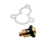 Wlinfetity 60°C Thermostat avec joint pour moteurs hors-bord, compatible avec 66M-12411, 68D-12414 et 67D-12414, contrôle de la température pour moteurs de bateau 4 temps 4-225HP, utilisation marine