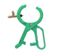 Wlinfetity Adaptateur de canette pour R134A pour R22 R12 avec raccords SAE 1/4 et 1/2 ACME pour remplissage et entretien d'huile AC