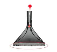 Wlinfetity Buse d'extraction en spray avec brosse pour Thomas 139851, buse d'aspiration de 35 mm de diamètre intérieur pour Bosch, Siemens, Kärcher, Miele, accessoire en plastique transparent pour le
