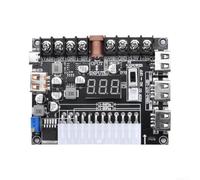 Wlinfetity Carte Mère pour ATX 5V 12V -12V 3. pour 3v Sorties Multiples(A) | Sorties USB-A et Type-C, protocoles pour pd/QC, pour charge rapide auto, 5V à 12V ajustable, courant max 2A