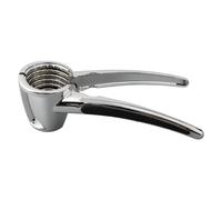 Wlinfetity Casse-noix en alliage d'aluminium pour noix, noix de pécan, amandes - Cracker à coquille réglable avec design ergonomique, argenté