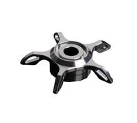 Wlinfetity Clé de déchargement en alliage d'aluminium pour DAIWA STEEZ SV TW, TATULA, SALAMANDURA, ZILLION, ALPHAS, REGAL Baitcast, compatible avec les accessoires de moulinet de pêche, noir/rouge