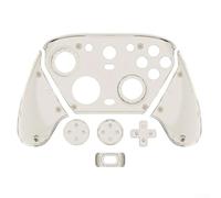 Wlinfetity Coque en silicone pour GameSir G7 Pro - Étanche - Transparente - Pour poignée de manette - Gris transparent