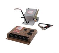 Wlinfetity Generator Kit de servomoteur ADC120 12 V/24 V avec régulateur de vitesse ESD5500E et capteur d'enregistreur MPU 3034572 pour moteurs jusqu'à 150 CV