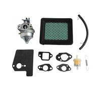 Wlinfetity Kit carburateur pour moteurs Honda GCV160A/LA/LA0, compatible avec HRB216/HRS216/HRR216, filtre à air, joints, tuyau de carburant et filtre