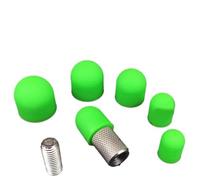 Wlinfetity Kit d'outils de réparation de bosses de voiture avec tête de rechange filetée M8, marteau de débosselage interchangeable pour réparation de carrosserie, ensemble de 6 pièces