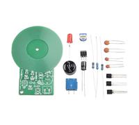 Wlinfetity Kit électronique de détecteur de métaux DIY avec profondeur de détection de 60 mm, module de carte sans capteur pour la pratique de la soudure, DC 3 V-5 V, avec buzzer et