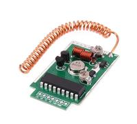 Wlinfetity Kit émetteur sans fil 4 km pour télécommande RF 433 MHz, longue portée 4000 m, DC 9 V, taille compacte 49 x 30 mm