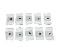 Wlinfetity Lot de 4/10 sacs d'aspirateur pour Ecovacs Deebot T80 Omni, avec filtre fin, capacité de 3,5 l pour station d'aspiration automatique, non-tissé indéchirable