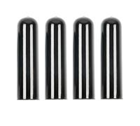 Wlinfetity Lot de 4 capuchons de bouton de verrouillage de porte arrière de voiture pour BMW Série 5 F10 F18 E39, en plastique avec broche de 3 cm, compatibles avec les modèles BMW berline