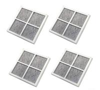 Wlinfetity Lot de 4 unités de filtration d'air de rechange pour réfrigérateur LG LT120F avec noyau en charbon actif pour une réduction constante