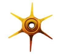 Wlinfetity Moulinet de rechange pour Daiwa TATULA 300/400 & Saltiste PE 23, alliage d'aluminium CNC, 6,5 cm de diamètre, noir/argent/rouge/violet/rose/or foncé/doré clair