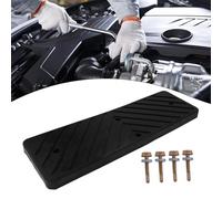 Wlinfetity Outil de réparation de roue pour changeur de pneu - Joint de protection en caoutchouc pour protection de jante, noir, tampon rectangulaire de rechange résistant à l'usure compatible avec la