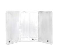 Wlinfetity Plaque déflectrice pour cuisinière à gaz, 90 x 50 cm, feuille d'aluminium, protection contre les éclaboussures d'huile avec isolation thermique, design pliable pour une utilisation facile