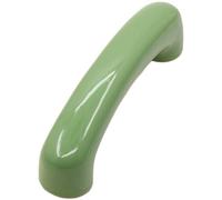 Wlinfetity Poignée de porte de placard en céramique colorée en forme de nœud long pour armoires et armoires TV, 12,2 x 2,5 x 3,4 cm, 1 pièce, compatible avec les panneaux de porte de 20 mm