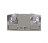 Wlinfetity Pour Mazda 3 Lampe de carte OEM BBM4-69-970 compatible avec les modèles 2010-2013, assemblage d'interrupteurs de toit intérieur en plastique gris