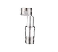 Wlinfetity Rallonge pour douche avec articulation rotative à 360°, extensible de 5,5 à 7,8 cm, adaptateur en acier inoxydable 304 pour un montage flexible sur des robinets standard, blanc