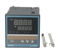 Wlinfetity Régulateur de température intelligent REX-C900 avec contrôle PID, sortie SSR, 0-400 °C, affichage numérique pour fours industriels et machines de moulage par injection