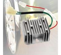 Wlinfetity Régulateur de tension CC pour générateurs Kipor Kama compatible avec KDE3500 KDE5000 KDE6500 KDE6700, régulateur de moteur 12 V AVR 3 fils de sortie, 80 x 70 x 25 mm