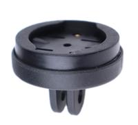 Wlinfetity Support de fixation pour ordinateur de vélo Garmin Bryton WAHOO, support en métal de 36,5 mm compatible avec double compteur de pied, noir