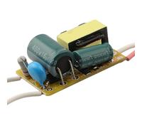 Wlinfetity Transformateur LED à courant constant de 3 à 50 W, sans scintillement, noyau PC44, pour ampoule, aquarium et lumières sur rail, vert jaune