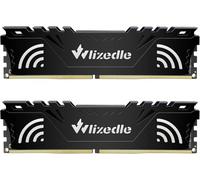 Wlizedle DDR4 32Go Kit (2x16Go) 2666MHz Mémoire RAM CL19 UDIMM Module de Mémoire PC4-21300 288-Pin 1,2V pour Ordinateur de Bureau, Noir