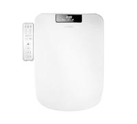 WLJBIDET Siège de toilette carré intelligent pour toilettes rectangulaires, bidet électrique, siège de toilette chauffant rectangulaire, sécheur d'air réglable et eau chaude, lavage oscillant avant et