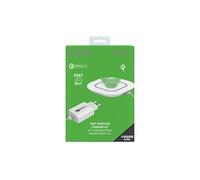 WLKIT3IN1WH chargeur d'appareils mobiles Téléphone portable, Smartphone, Tablette Blanc USB Recharge sans fil Charge rapide Intérieure