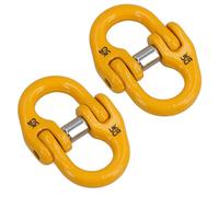 WLL Lot de 2 chaînes de remorquage de sécurité 7-8 mm 2 tonnes