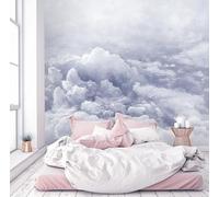 WLLDDDIU Papier Peint Autocollant, Revêtement Mural Dream Purple Clouds, Grand Papier Peint Mural Autoadhésif Amovible pour Chambres, Nurseries, Décoration Intérieure 365X254Cm (144X100Inch)
