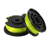 Wlleoaa Lot de 2 bobines de fil de rechange pour débroussailleuse Ryobi, bobine de rechange pour débroussailleuse Ryobi, fil de débroussailleuse Ryobi, pour débroussailleuse RAC143, RLT36B33